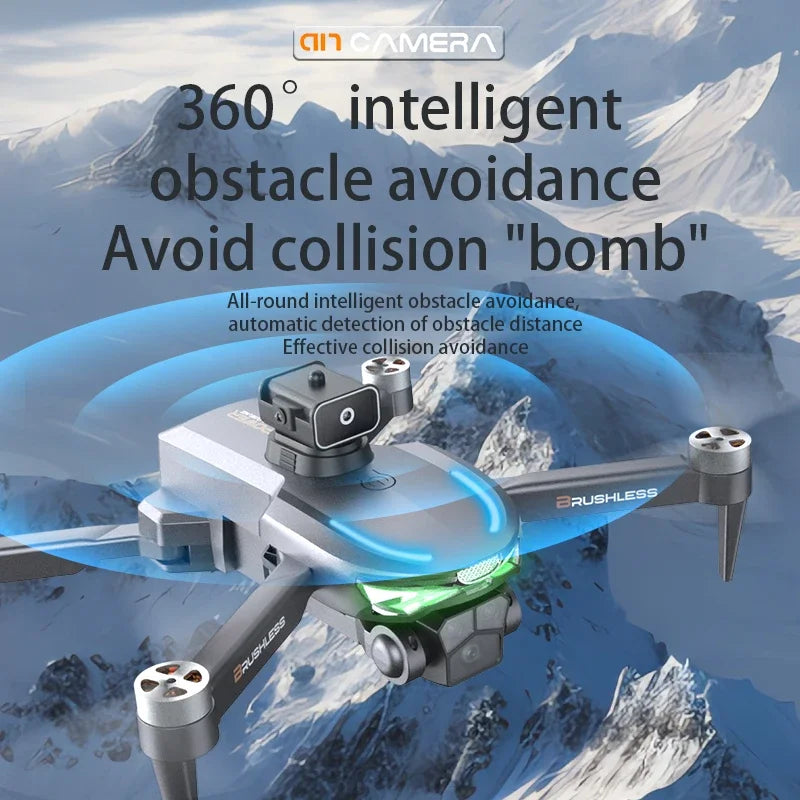 K Profesional Drone 20km A17 with Camera Mini Drones 4k Aerial Photography Obstacle Avoidance Helicopter Quadcopter Rc Airplane